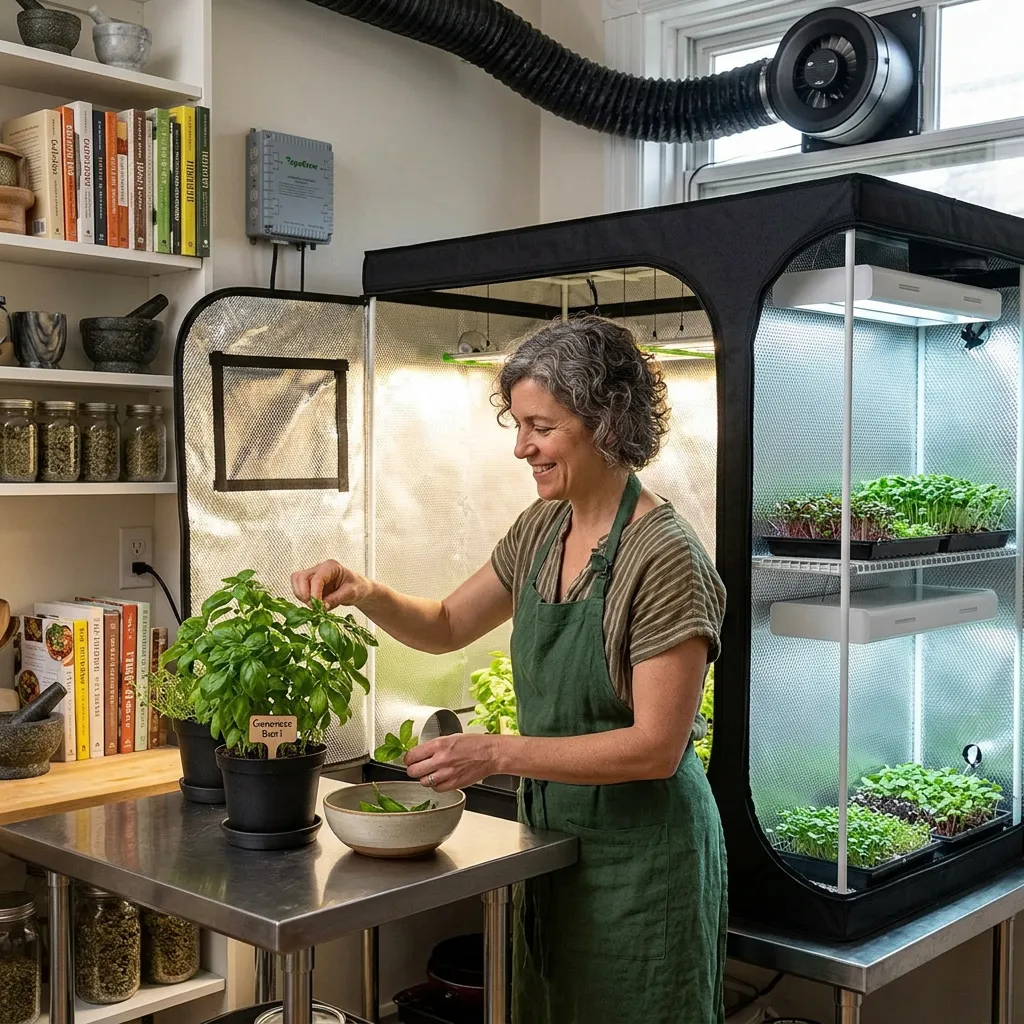 Artisan working in workshop